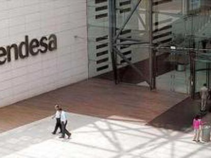 Imagen de la sede central de Endesa, en Madrid.