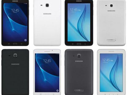 Se filtran las nuevas tabletas económicas de Samsung: Galaxy Tab A (2016) y Galaxy Tab E