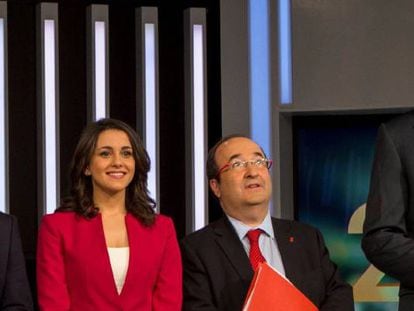 Los candidatos a la Generalitat de Cataluña