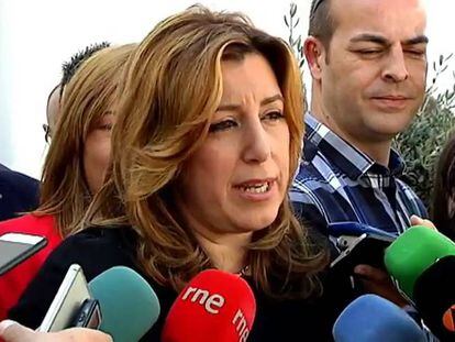 La presidenta de la Junta y secretaria general del PSOE-A, Susana Díaz.