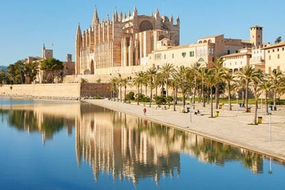 La catedral de Santa María, en Palma (Mallorca).