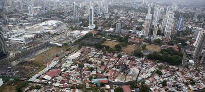 Crecimiento de la ciudad de Panamá.