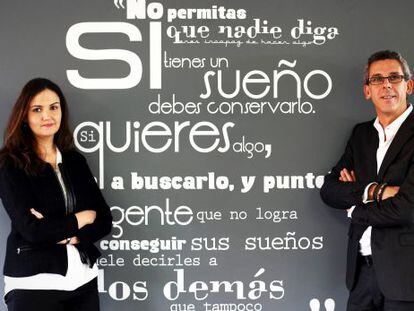 Francisco Porras y Raquel Capellas, de Weber Shandwick.