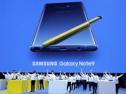 Así se comporta la batería del Samsung Galaxy Note 9 frente a sus rivales