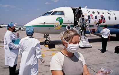 Alerta sanitaria en 2003 por el Síndrome Respiratorio Agudo y Grave (SARS).