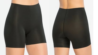 Braguita faja pantalón reductora invisible negra Spanx, Bragas de mujer