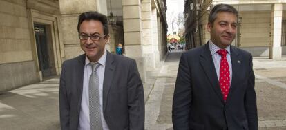 Los fiscales Manuel Fernández y Juan Enrique Egocheaga.