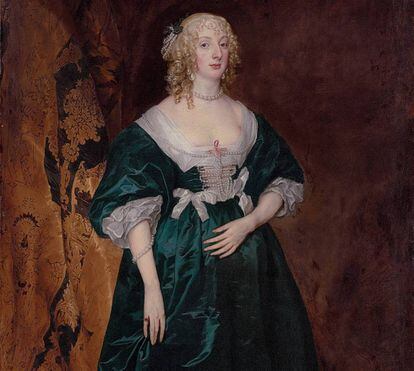 La obra Anthony van Dyck titulada 'Anna Sofia, condesa de Carnarvon'.