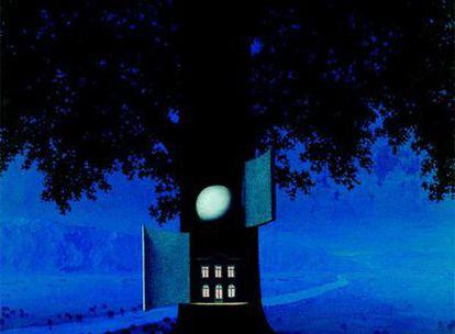 <i>La voix du sang</i>, de René Magritte, lienzo de 1961.