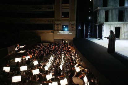 Una de las representaciones recientes de la <i>Elektra </i><b>de Strauss en el Teatro Real de Madrid, con Semyon Bychkov dirigiendo a la Sinfónica de Madrid.</b>