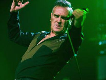 Morrissey en The Moore Theater el 6 de marzo de 2013 en Seattle.