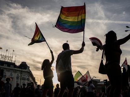Manifestacion del Orgullo en Madrid, el pasado julio.