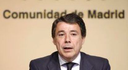 El presidente de la Comunidad de Madrid, Ignacio Gonz&aacute;lez. 