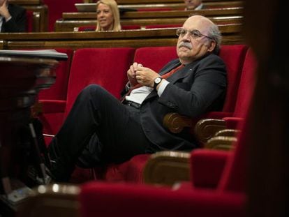 El consejero de Econom&iacute;a y Conocimiento, Andreu Mas-Colell.