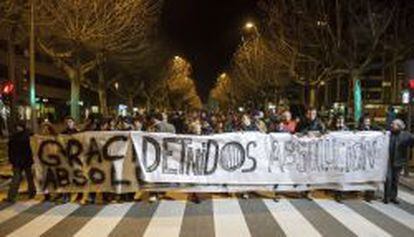 Protestas de vecinos de Gamonal (Burgos)