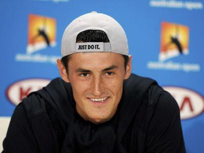 Tomic, en Melbourne. 