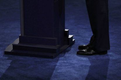 Les sabates del candidat republicà Donald Trump.