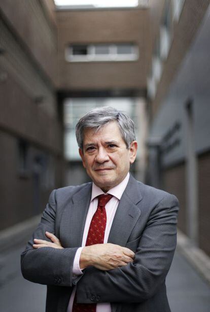 El expresidente del Parlamento Europeo Enrique Barón.