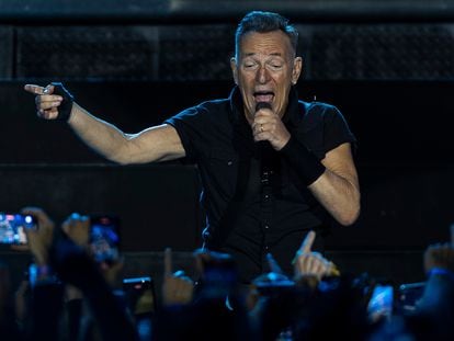 Concierto de Bruce Springsteen en el Estadio Olímpico de Barcelona, en marzo de 2023.