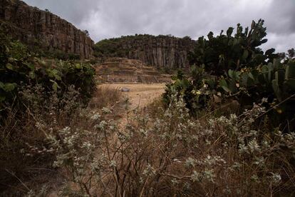 La zona arqueológica Huapalcalco, en Tulancingo, Hidalgo.