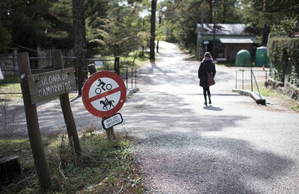 Entrada a la colonia de Camorritos.