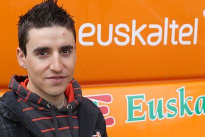 Igor Anton, ciclista del equipo Euskaltel Euskadi.