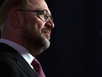 Martin Schulz, l&iacute;der del SPD.