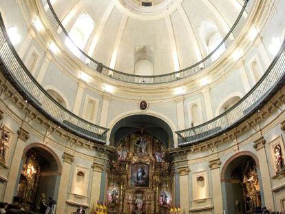Interior del oratorio San Felipe Neri.