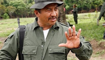 Miguel Botache Santillana, alias Gentil Duarte, jefe de las disidencias de las FARC.