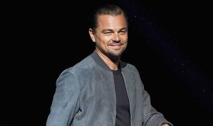 Leonardo DiCaprio en un evento en Las Vegas en pasado 23 de abril.