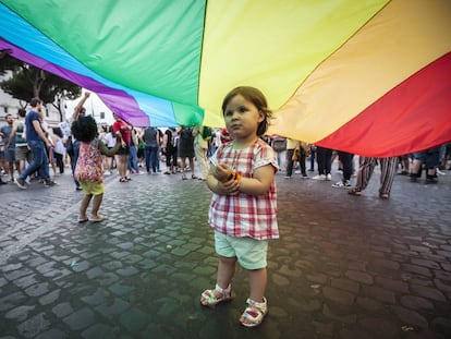 Gay Pride de Roma (2016). 