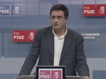 Óscar López: "Estaría bien que Rajoy tomara ejemplo de algunas políticas del señor Hollande"