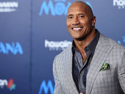 El actor Dwayne Johnson, en Los Ángeles.