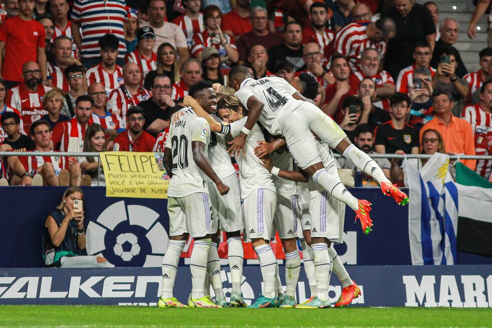 Al Real Madrid le valen dos guantazos para doblegar al Atlético ...