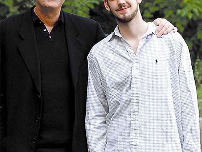David Gilmour y su hijo Jesse, en una imagen reciente.