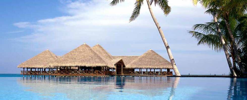 Un complex turístic de les Maldives.