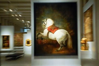 'Caballo blanco', de Velázquez, una de las obras maestras de la Galería.