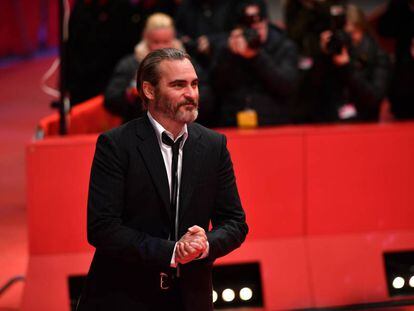 Joaquin Phoenix, el martes por la noche en el pase de gala de 'Don't Worry, He Won't Get Far on Foot'.