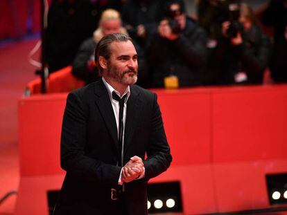 Joaquin Phoenix, el martes por la noche en el pase de gala de &#039;Don&#039;t Worry, He Won&#039;t Get Far on Foot&#039;.