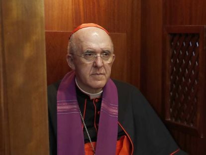 El cardenal arzobispo de Madrid, Carlos Osoro.