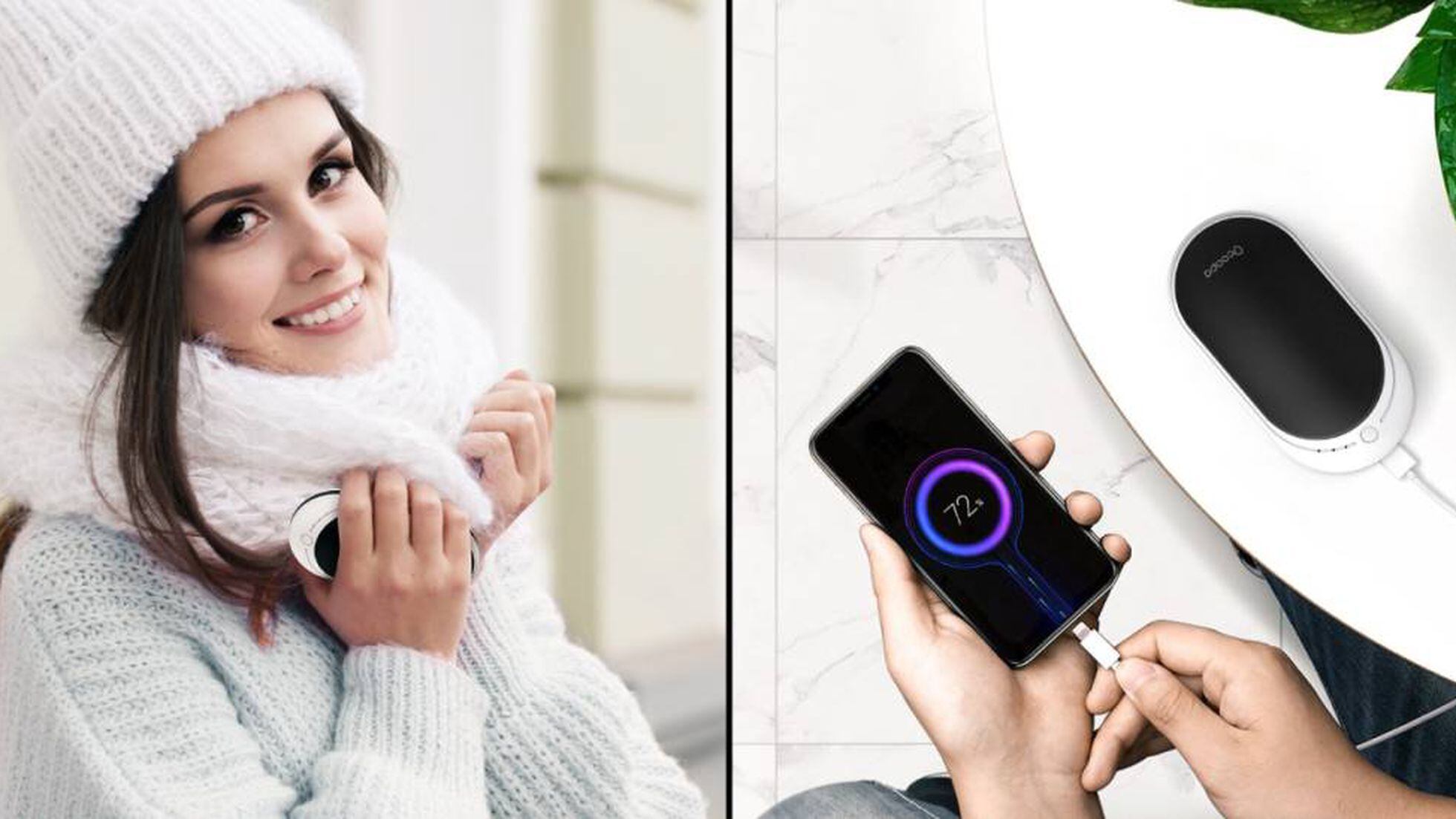 ¡Stop frío!: prueba el calentador de manos más vendido en  con el que  puedes cargar el móvil, Escaparate: compras y ofertas