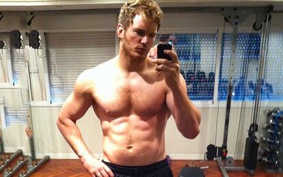 La-sexualidad-desaparece-del-cine-de-héroes-Caraota-Digital La imagen dio la vuelta al mundo: Chris Pratt presumía en Instagram de los abdominales que había ejercitado para su papel de 'Guardianes de la Galaxia'.