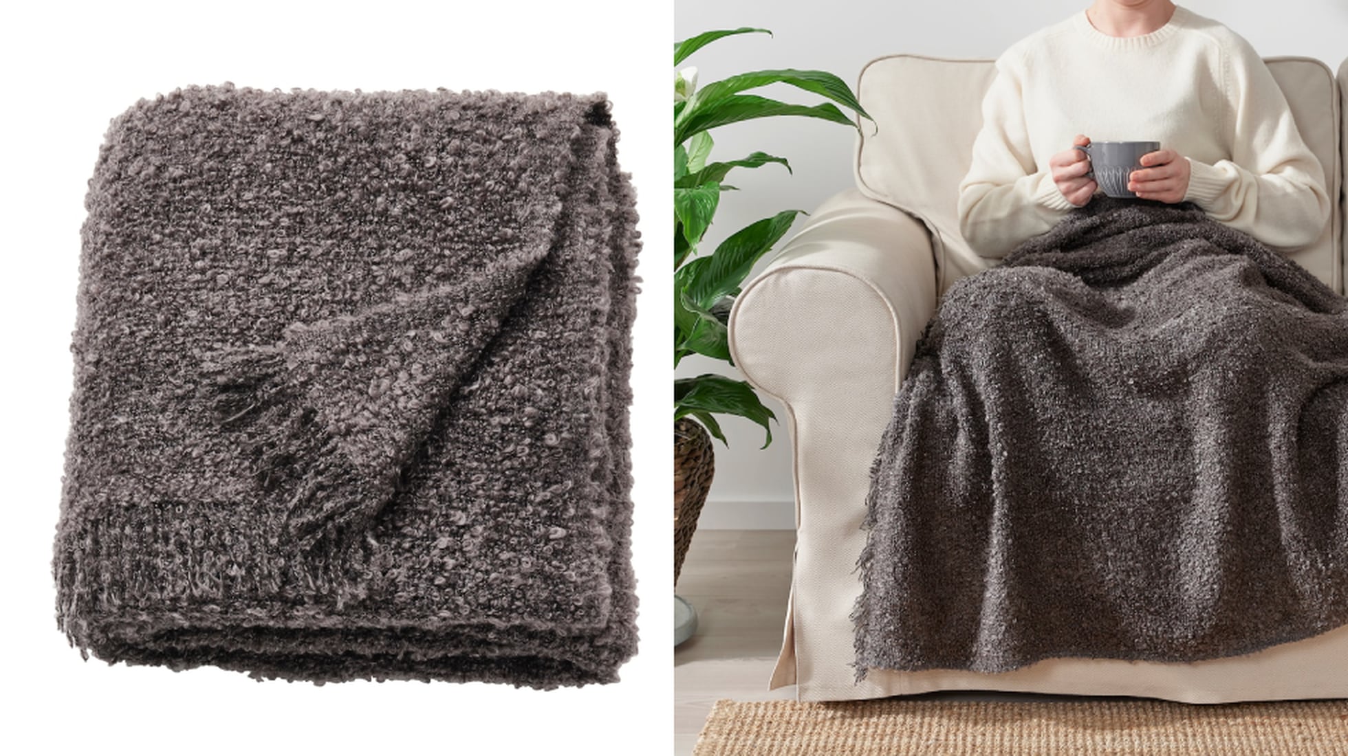 Cortar Mar Goma Nueve mantas calentitas y bonitas disponibles en Ikea con las que  arroparnos en el sofá | Escaparate | EL PAÍS