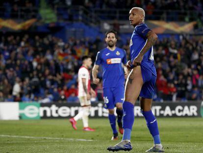 Deyverson celebra su gol ante el Ajax.