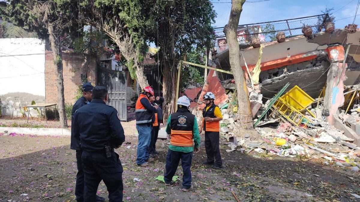 At least five injured in the explosion of a house in Tlalpan