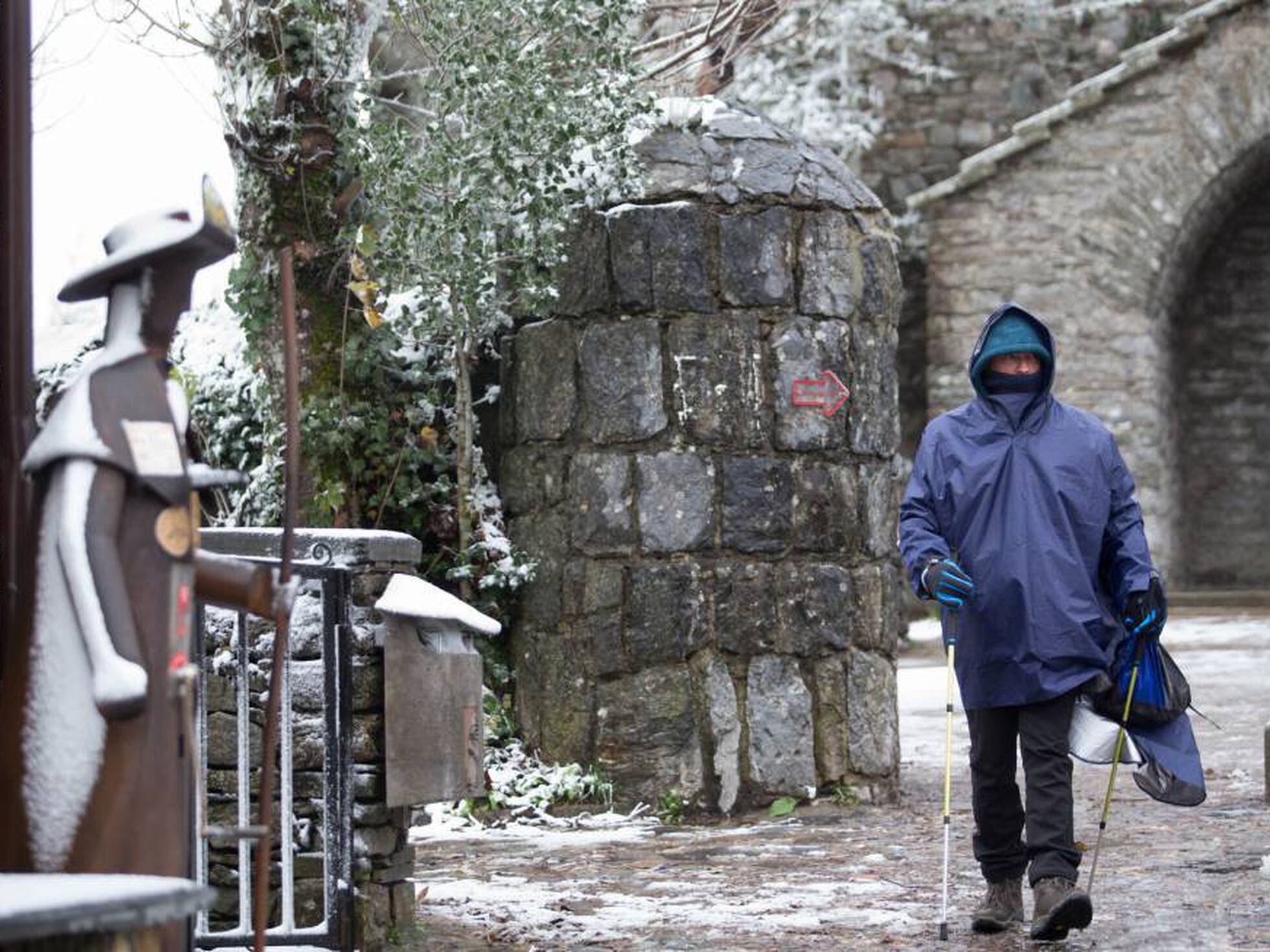 El riesgo por frío, nieve, lluvia, viento y oleaje afectarán este miércoles  a diez comunidades y especialmente al tercio oriental