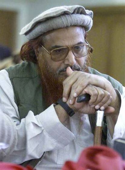 Foto de archivo de Hafiz Mohammed Said, líder de Jamaat-ud-Dawa.