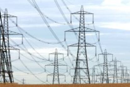 Un tendido eléctrico