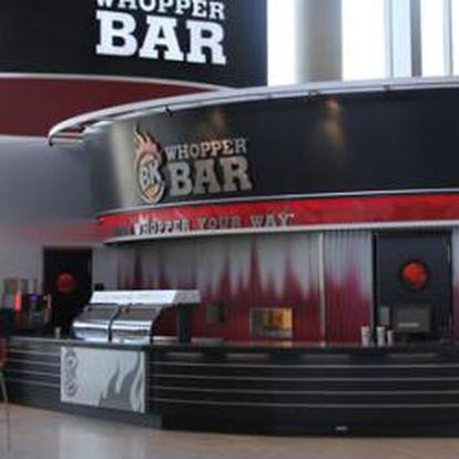 Whopper Bar aterriza en la ciudad de Málaga oferta a elegir