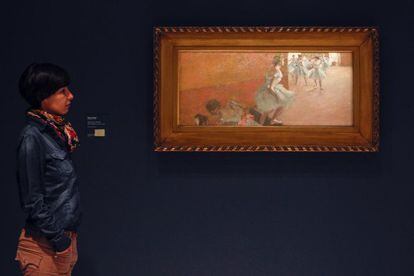 'Bailarinas subiendo una escalera', de Edgar Degas.